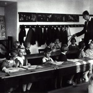 Klassenzimmer von 1900